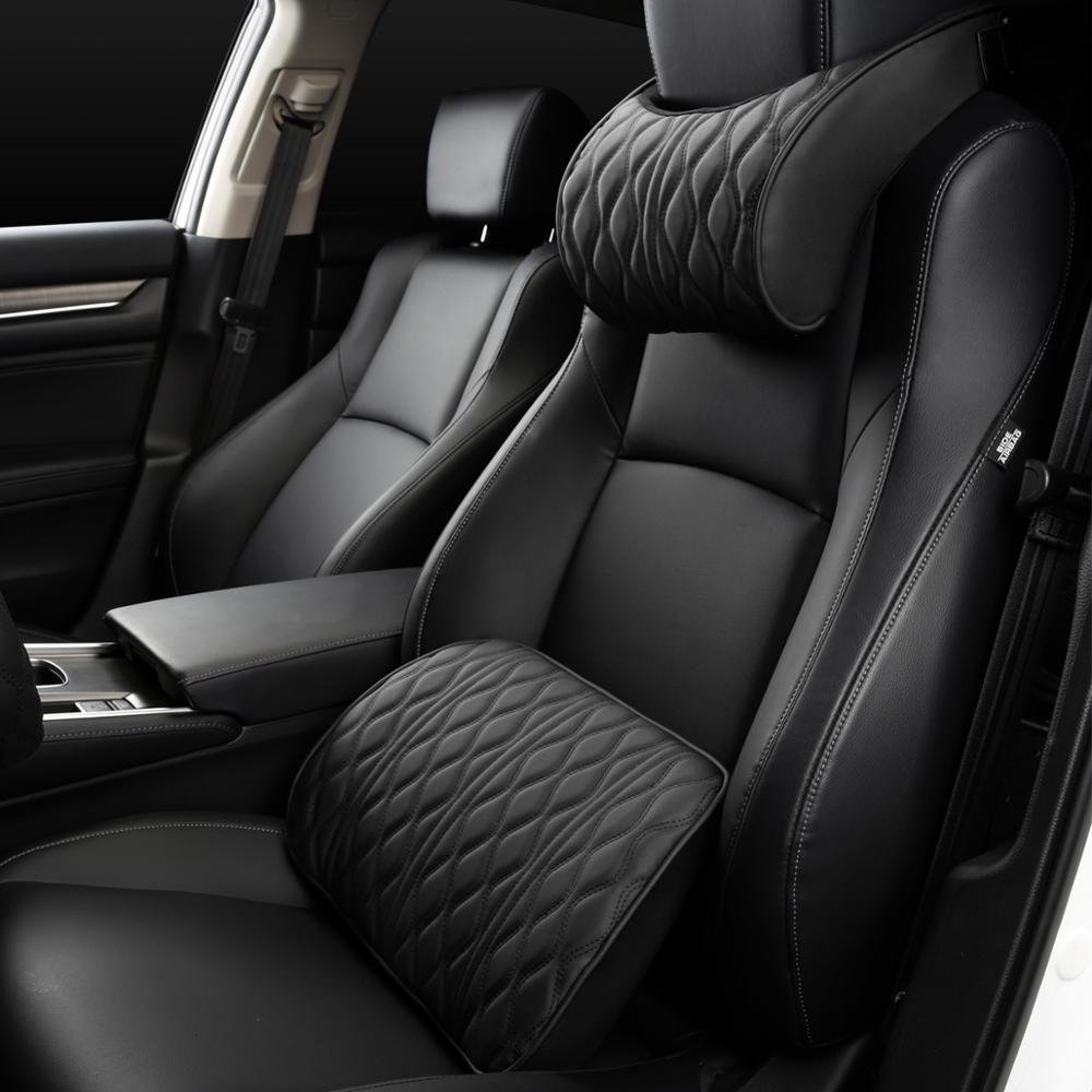 car neck pillow & lumbar support set for long drives