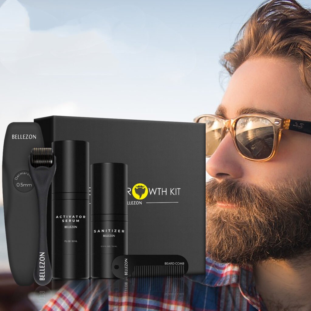beard care kit conditioning oil & grooming set