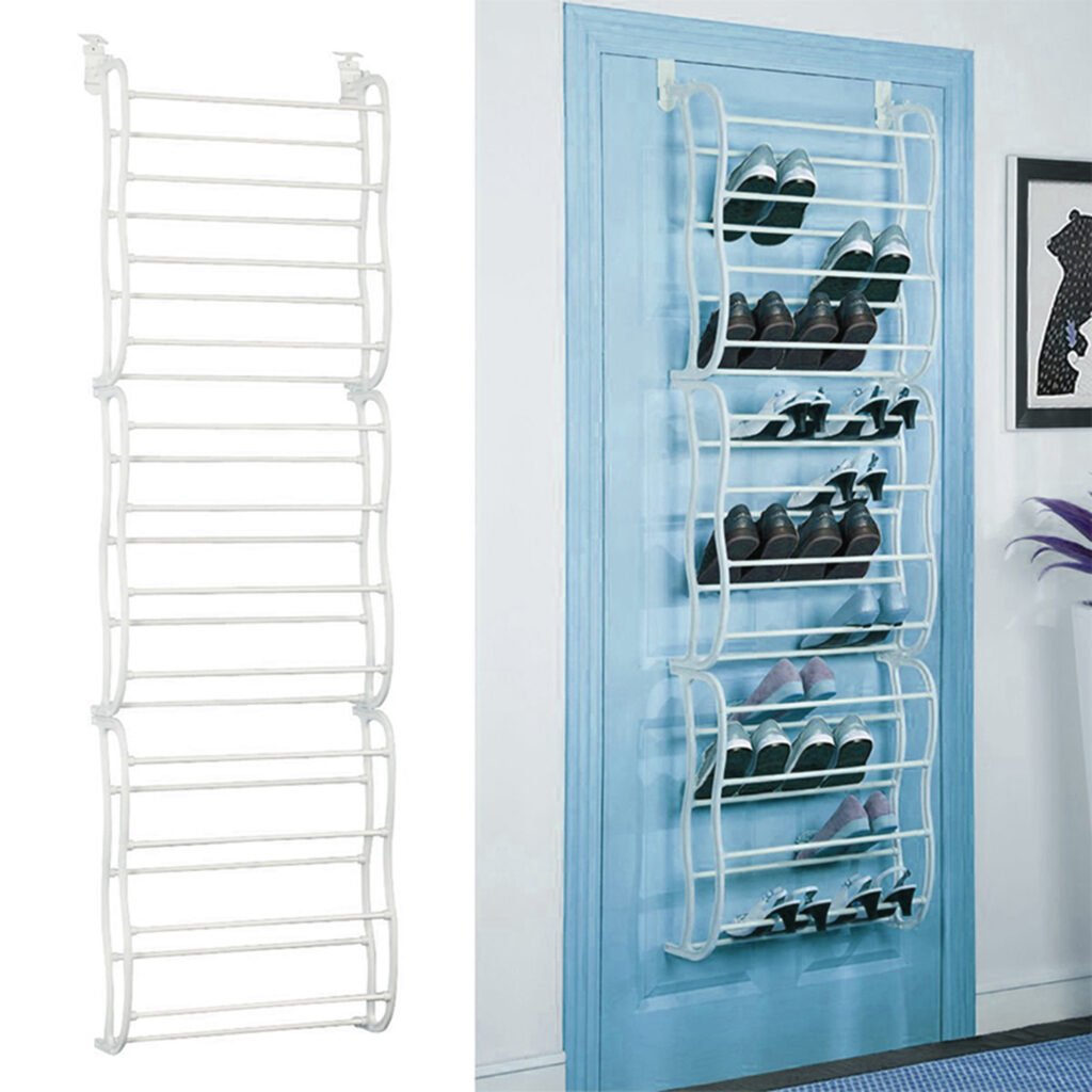 over the door shoe rack 36 pairs, zero floor space