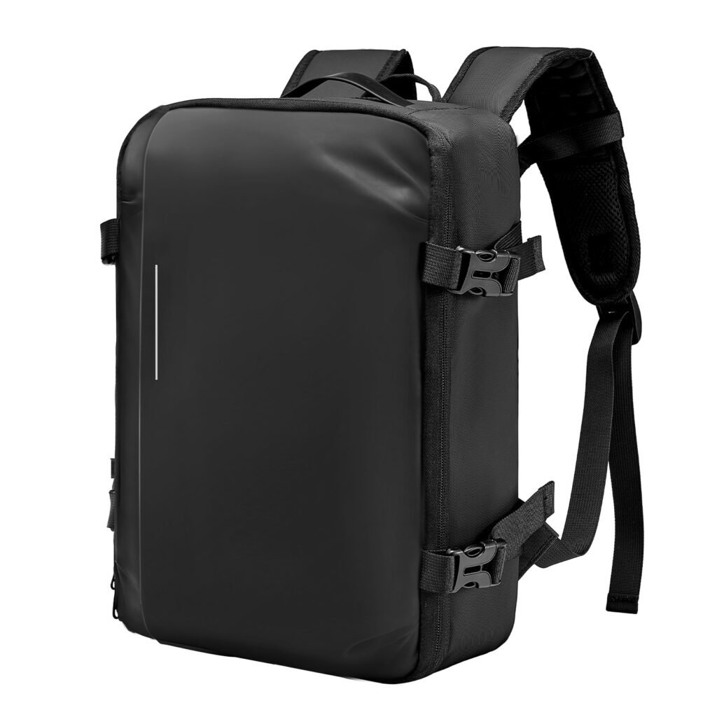 vacuum compression travel backpack 35l packs double, stays carry on