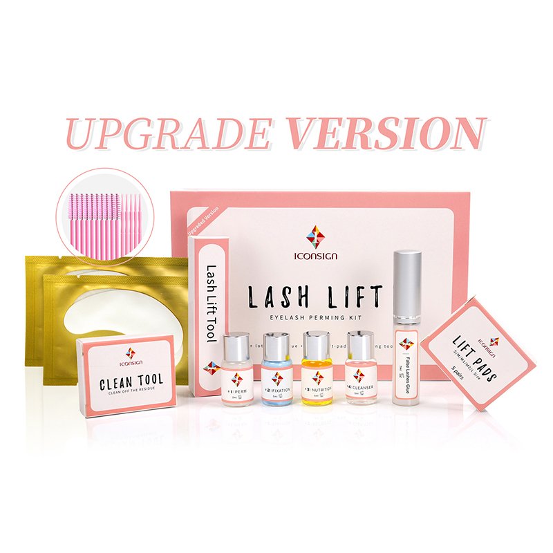 lash lift kit salon curl at home, reusable set