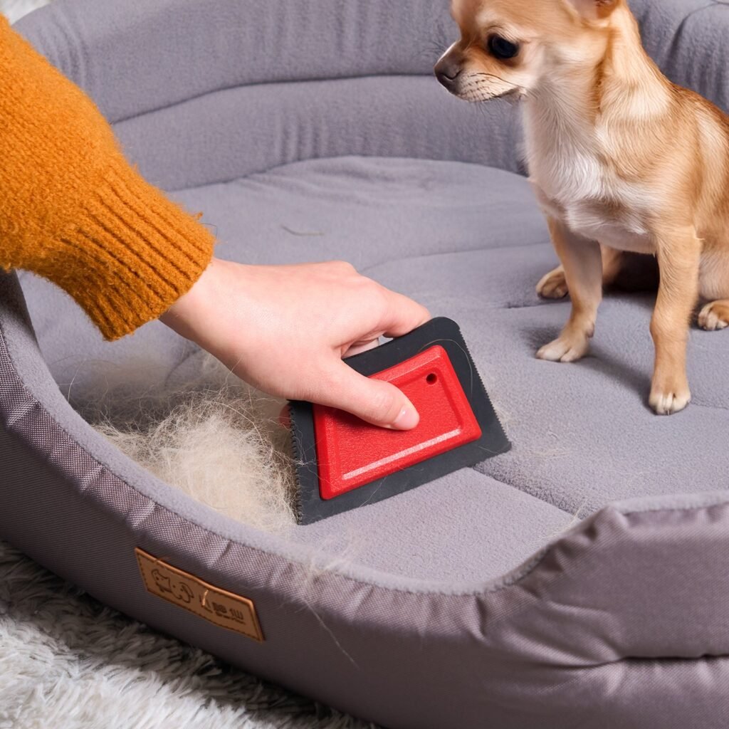 reusable pet hair remover works where lint rollers give up