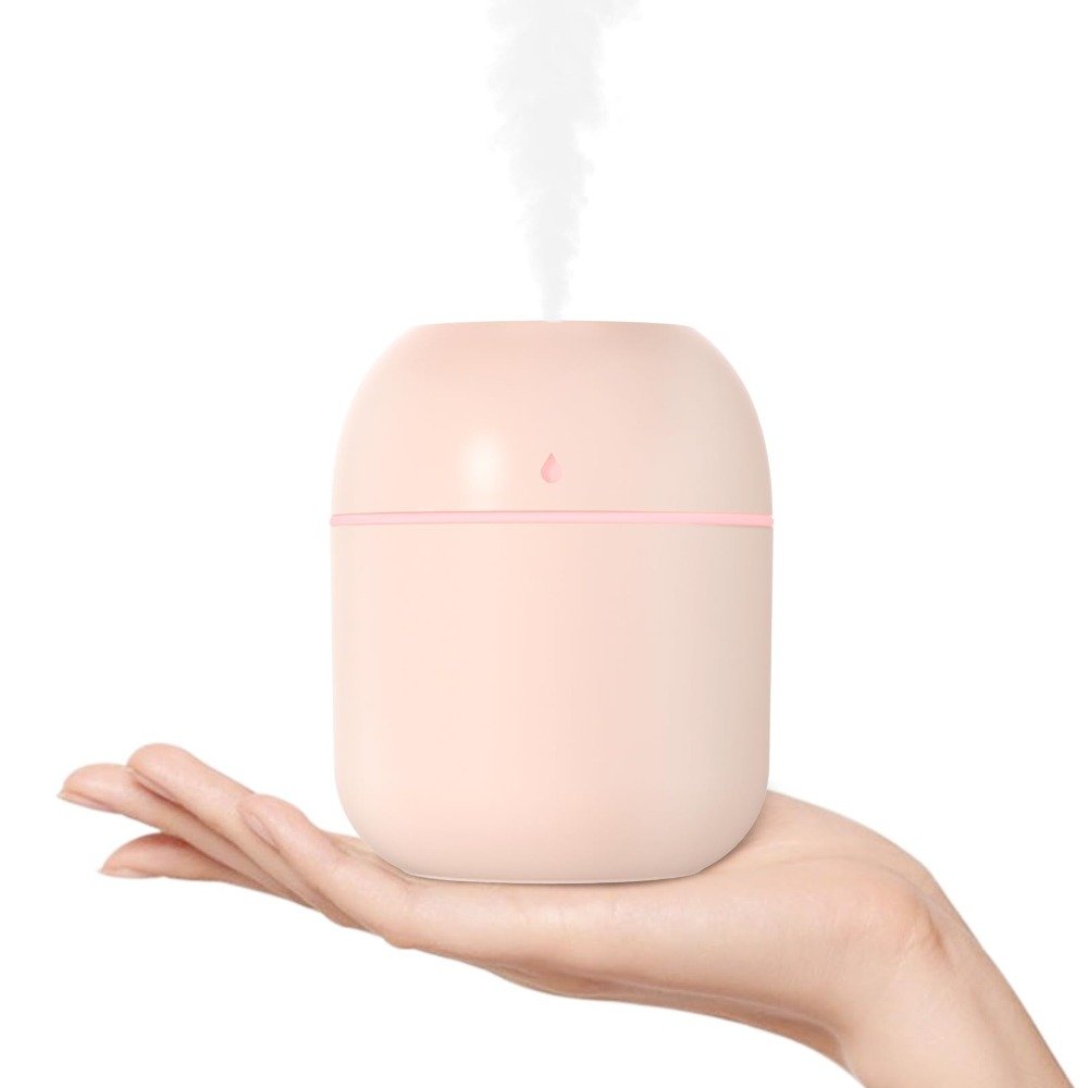 portable usb humidifier 220ml for desks, cars and hotel rooms
