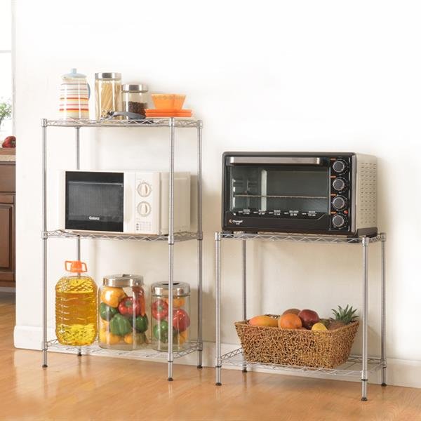 2 tier kitchen cabinet organizer shelf