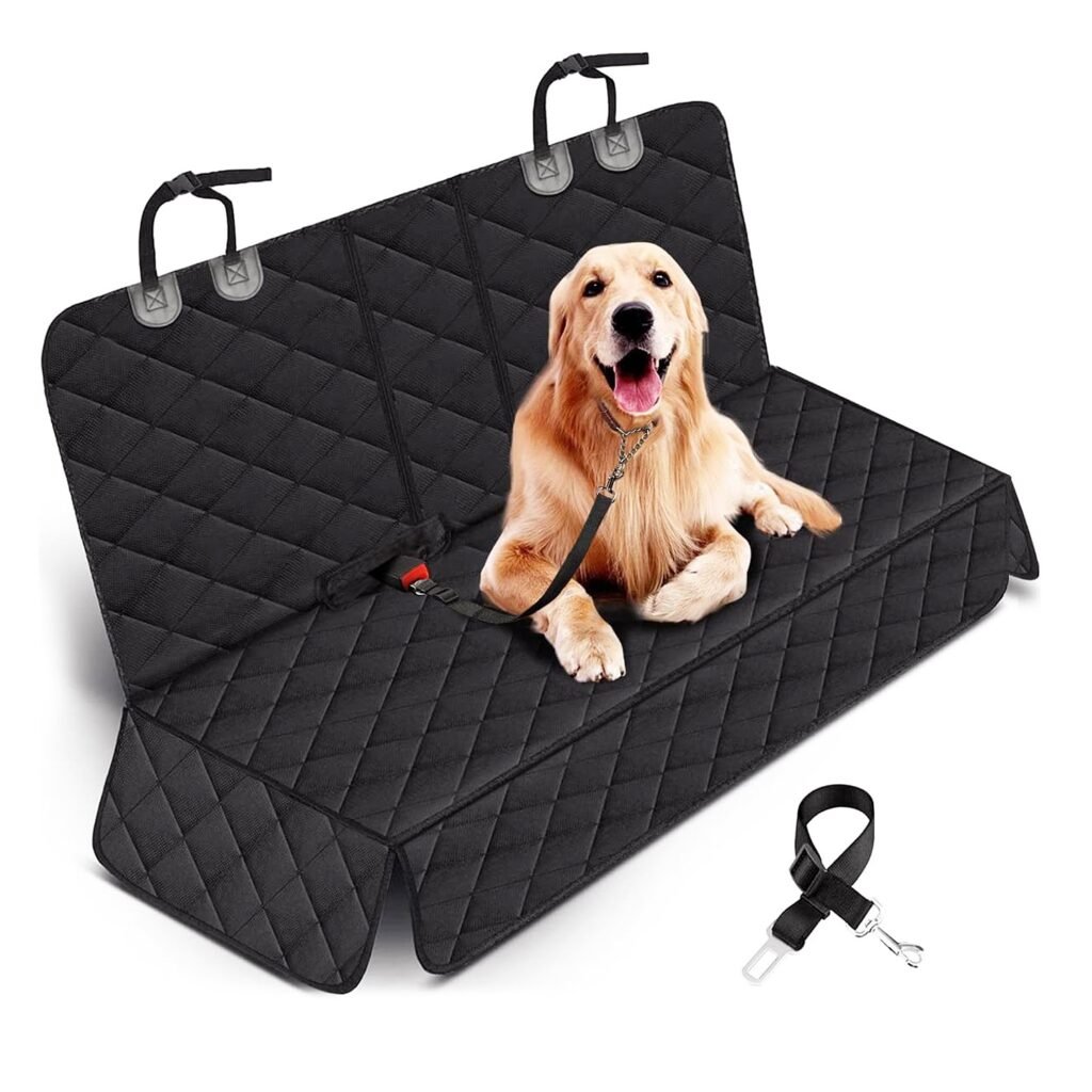 waterproof dog car seat cover saves your back seat